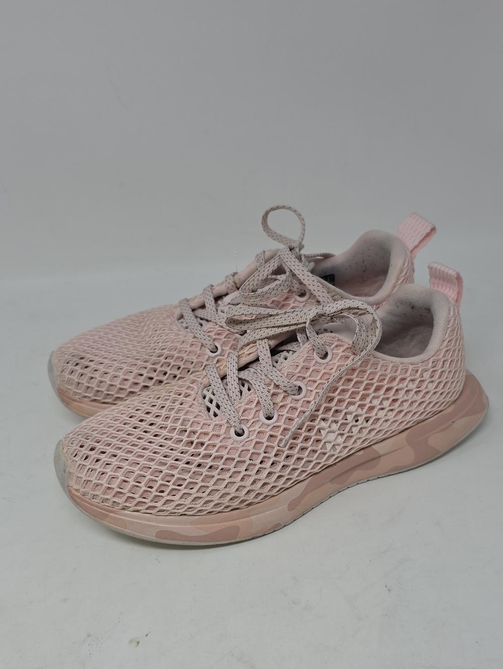Nobull Mesh Runner Shoes Womens  Pink Camo Athletic Training Sneakers Size 7
